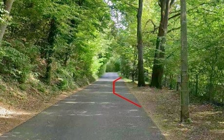 Installation test d’une chicane avenue du Ronvau