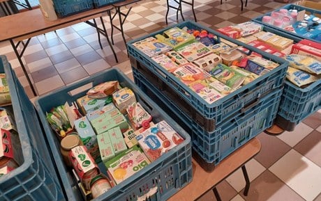Grande collecte de vivres : 2 tonnes de solidarité !